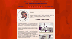 Desktop Screenshot of eacs-arts.com