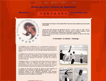 Tablet Screenshot of eacs-arts.com